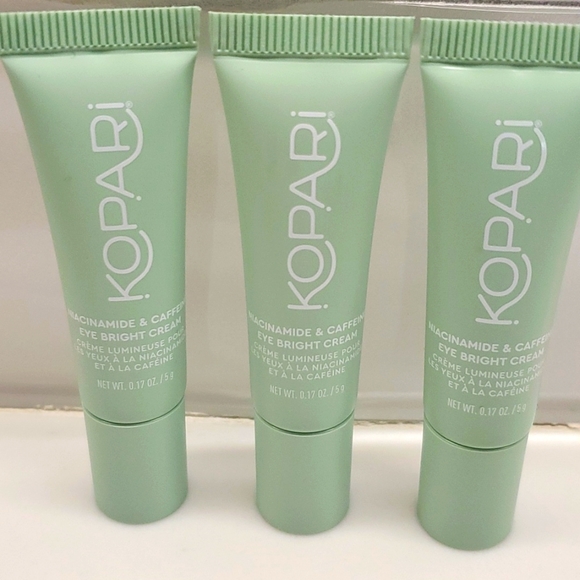 NWOT Kopari Eye Bright Cream & Kopari Cosmetic Bag - Picture 6 of 14